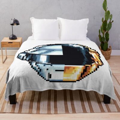 Daft Punk Electronic Music Throw Blanket