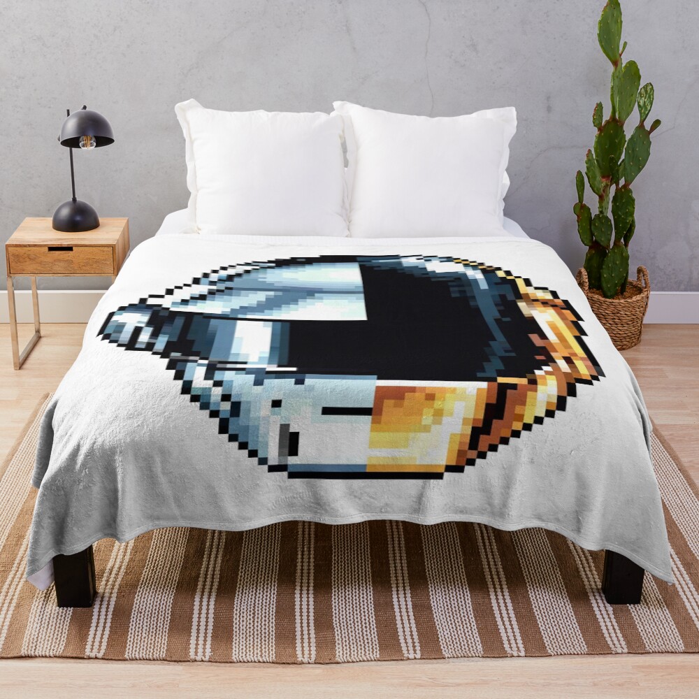 Daft Punk Electronic Music Throw Blanket