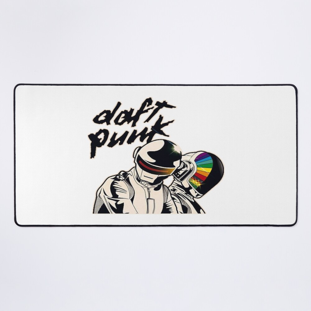 Daft Punk Rainbow Protector Mouse Pad