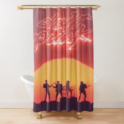 Daft Punk Live Concer Music Poster Shower Curtain