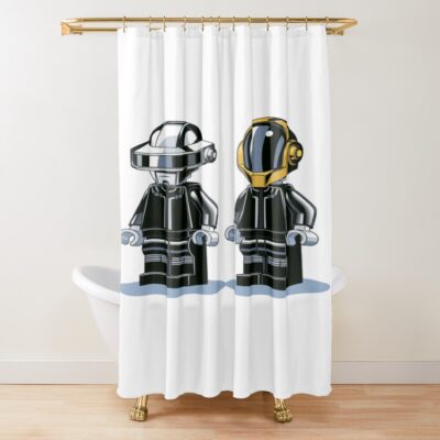 Daft Punk Pioneers Of Electronic Music Shower Curtain