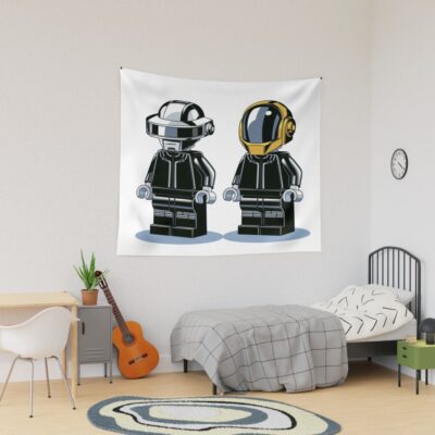Daft Punk Pioneers Of Electronic Music Tapestry