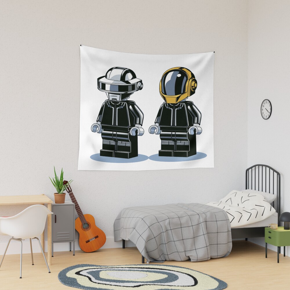 Daft Punk Pioneers Of Electronic Music Tapestry