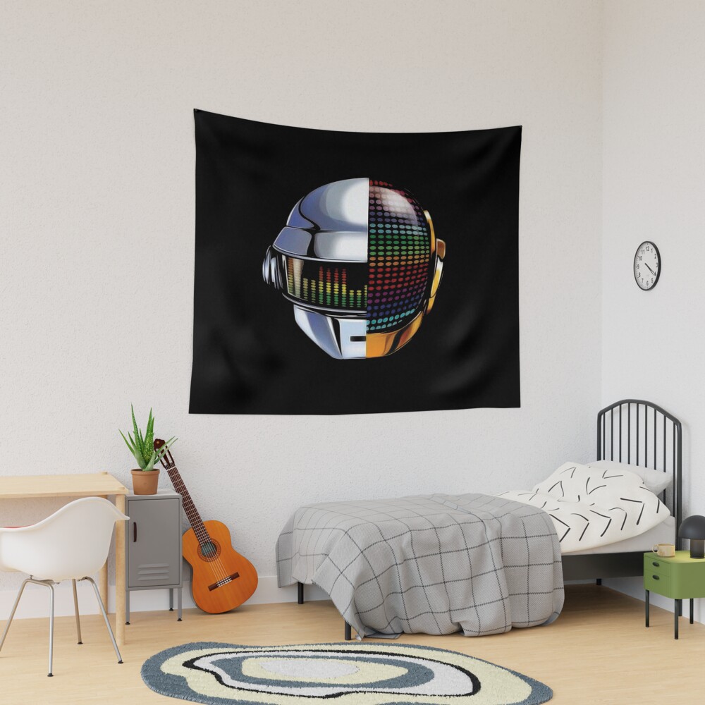 Daft Punk Music Classic Design Tapestry