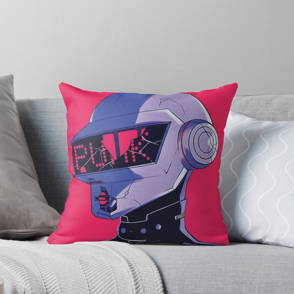 New Collection Daft Punk Music Throw Pillow