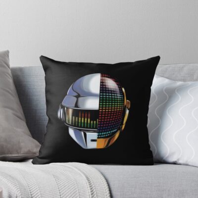 Daft Punk Music Classic Design Throw Pillow